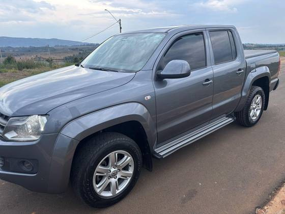 VOLKSWAGEN AMAROK 2.0 HIGHLINE 4X4 CD 16V TURBO INTERCOOLER DIESEL 4P AUTOMÁTICO VOLKSWAGEN AMAROK 2.0 HIGHLINE 4X4 CD 16V TURBO INTERCOOLER DIESEL 4P AUTOMÁTICO
